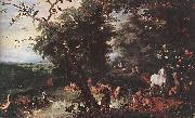 BRUEGHEL, Jan the Elder The Original Sin f oil painting artist